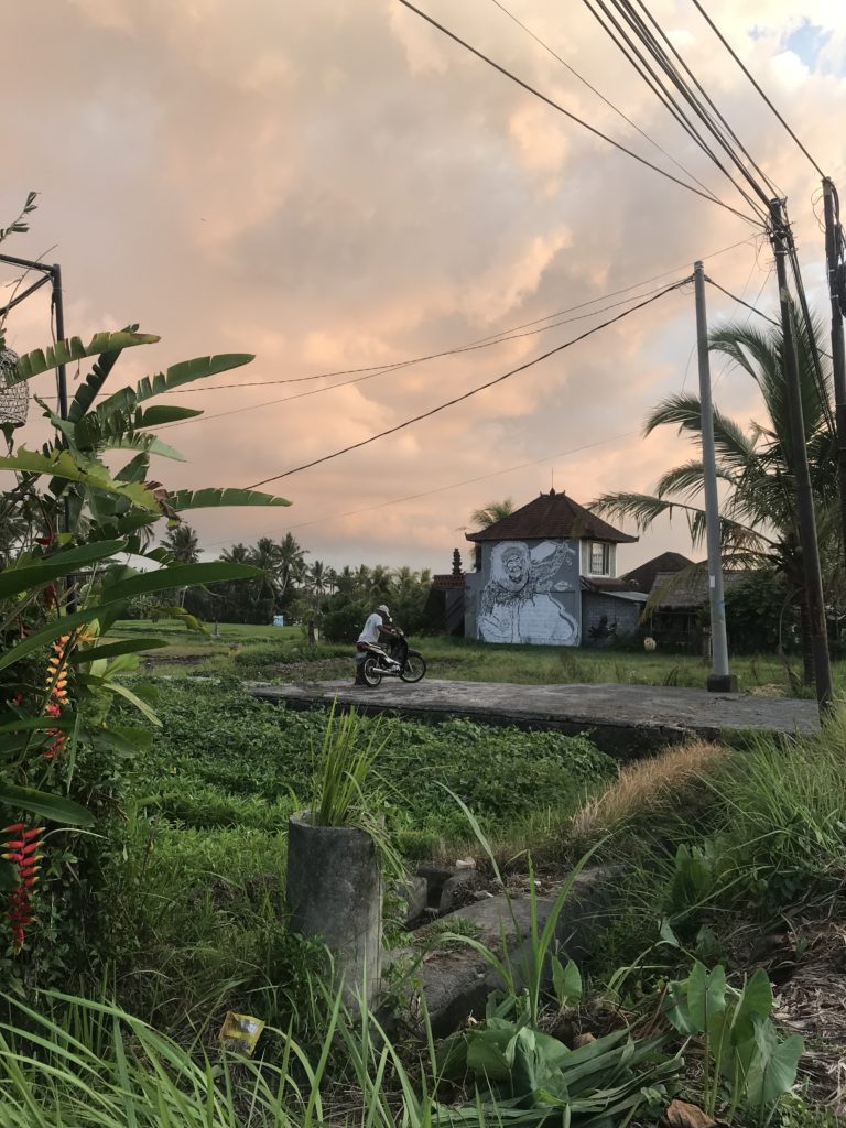 Sunset in Ubud